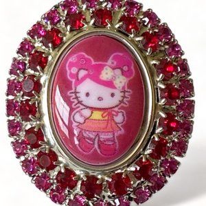 Special Edition Tarina Tarantino Hello Kitty Ring (Pink Head/Barbiecore/Rare)